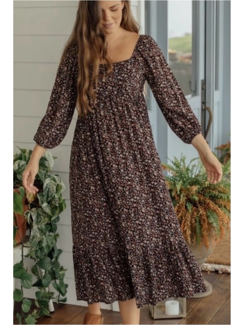 Neuflora Catalina Floral Dress Small